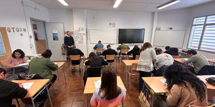 Un momento de las pruebas celebradas hoy. Foto: Ayuntamiento de Sant Antoni