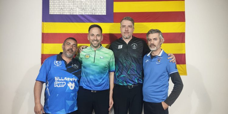 En la imagen, de izquierda a derecha: Álvarez, Torres, Barceló y Borrueco.