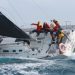Así vienen los barcos rumbo a Ibiza en una regata que se prevé entretenida, dura y rápida. Foto: La Ruta de la Sal.