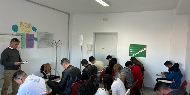 Una imagen de las pruebas realizadas en Formentera.