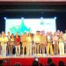 Foto de familia con los premiados en la Gala Anual del Deporte en Formentera. FOTO: Consell de Formentera.