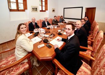 Conferencia de presidentes, celebrada hoy. Foto: Govern balear