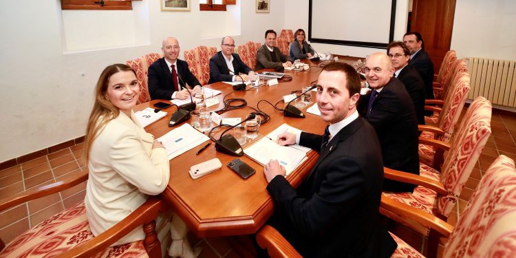 Conferencia de presidentes, celebrada hoy. Foto: Govern balear