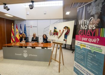 Presentación de la campaña. Foto: Consell de Ibiza