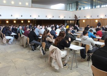 Primera prueba, realizada el pasado mes de febrero. Foto: Ayuntamiento de Santa Eulària