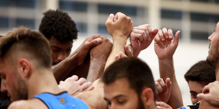 Una imagen del equipo CB Sant Antoni.