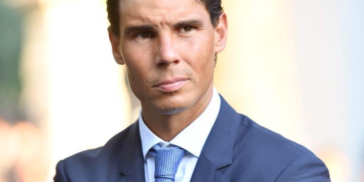 Rafael Nadal en una imagen de Mabel Villa.