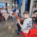 Actuación de guitarra. Fotos: Área de Salud de Ibiza y Formentera