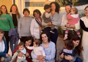 Familias de la Associacio Monomarental d’Eivissa i Formentera (Ammpeif) en una imagen de archivo.