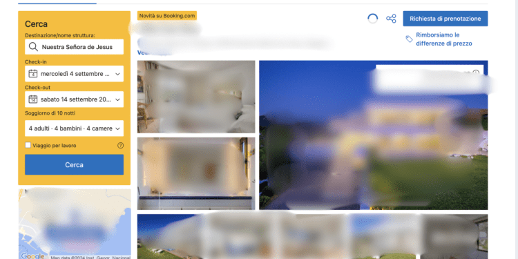Imagen de un alquiler falso en Ibiza