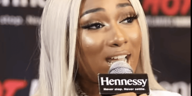 Megan Thee Stallion en una imagen de Wikipedia.