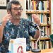David Ventura, durante la presentación de uno de sus libros.