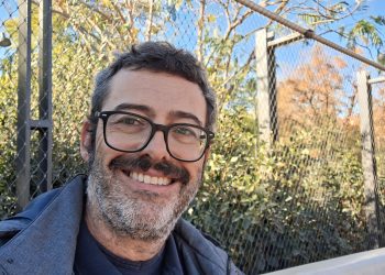 El escritor David Ventura.