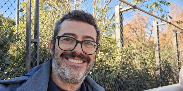 El escritor David Ventura.