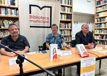 Fernando de Lama, David  Ventura y Ramón Mayol, ayer.