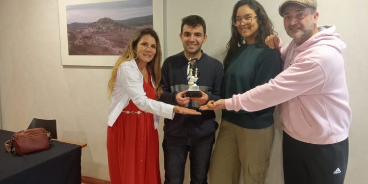 Expedición ibicenca a los campeonatos de Baleares absoluto y femenino, con Adrià Marí Copa, Francisco Adell, Kiara Calasans y Dalva Aparecida Lopes.