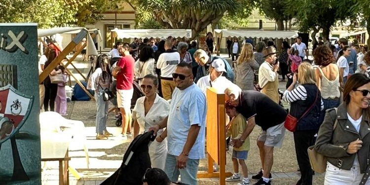 Una edición anterior de la Feria de estocs.