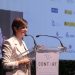 La ministra, esta mañana en Ibiza en el congreso Contart Ibiza. Imagen Contart
