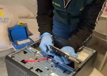 Imagen del operativo. Guardia Civil de Ciudad Real