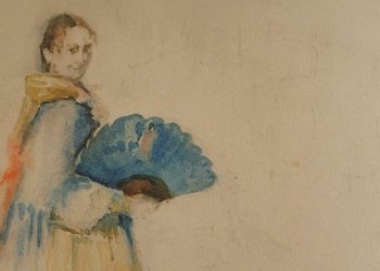 Imatge d'una de les obres de l'exposició, de Narcís Puget Riquer.