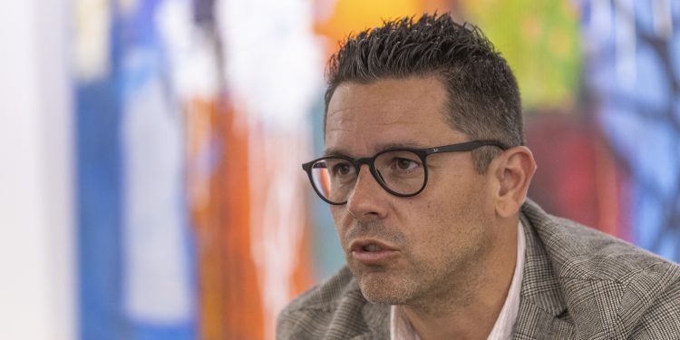 Rafael Triguero, alcalde de Ibza. Fotografía Paco Natera