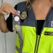 Baliza que la Policía Nacional de Palma encontró en el coche del hombre. Imagen Policía Nacional