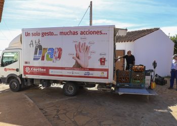Naranjas de la finca del Consell de Can Marines destinadas a Cáritas de Ibiza
