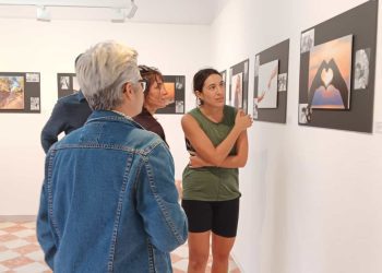 Inauguració de l'exposició. Fotos: Consell Insular de Formentera