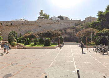 La presentación tendrá lugar en el parque Reina Sofía de Ibiza. Foto: Google Street View