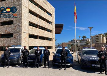 Nuevos vehículos patrulla para la Policía Nacional de Ibiza.