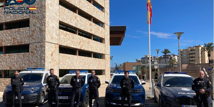 Nuevos vehículos patrulla para la Policía Nacional de Ibiza.