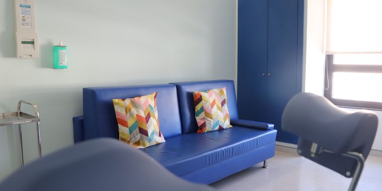 Interior de la Sala Amable habilitada por el Área de Salud de las Pitiusas para atender a víctimas de agresiones sexuales. Foto: Área de Salud