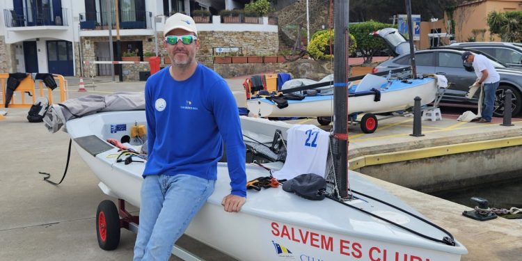 Adrián Bedoya en Llafranc.