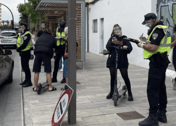 Policía Local de Ibiza.