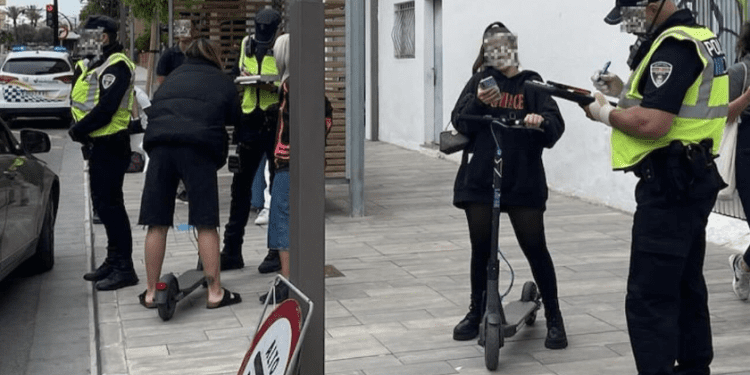 Policía Local de Ibiza.