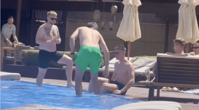 Clip del vídeo subido a redes sociales por benchviews.tv