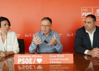 Un momento de la rueda de prensa. Foto: FSE-PSOE