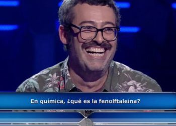 David Ventura, concursante ibicenco en ¿Quién quiere ser millonario? hizo gala de su gran sentido del humor. Imagen La Sexta