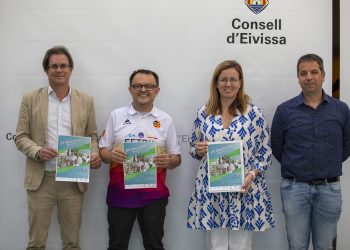 Presentación de la prueba, hoy. Foto: Consell de Ibiza
