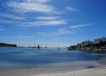 Imagen de la bahía de Talamanca. Foto: Ayuntamiento de Ibiza