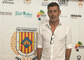 Vicente Roman, técnico de la SD Portmany.