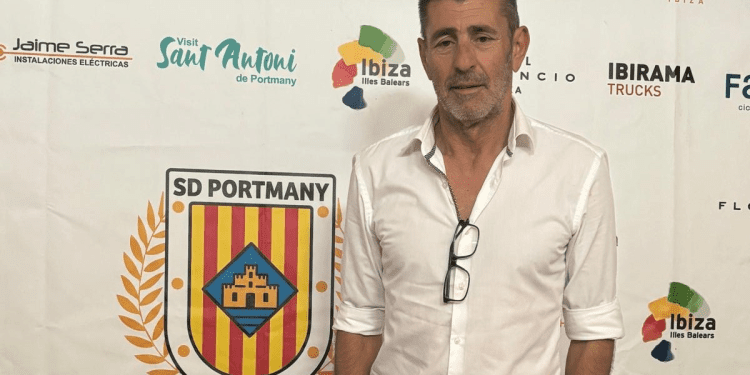 Vicente Roman, técnico de la SD Portmany.