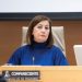 Francina Armengol, durante su comparecencia esta tarde. Foto: Congreso de los Diputados