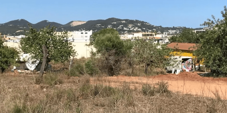 Imagen de la zona donde se ubica el asentamiento, cuando se produjeron las primeras denuncias en 2022.