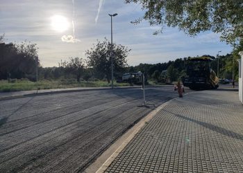 Imagen de los trabajos. Foto: PSOE de Santa Eulària