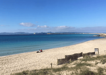 Imagen de archivo de ses Illetes, en Formentera.