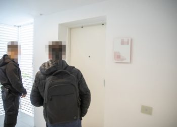 Una de las inspecciones, en unas imágenes cedidas por el Consell de Ibiza.