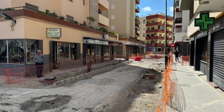 Imagen de las obras. Foto: Agrupación Socialista de Ibiza