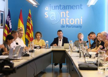 Pleno municipal de Sant Antoni, en una imagen de archivo. Foto: Ayuntamiento de Sant Antoni
