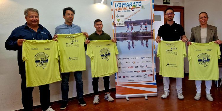 Presentación de la prueba. Foto: Consell Insular de Formentera